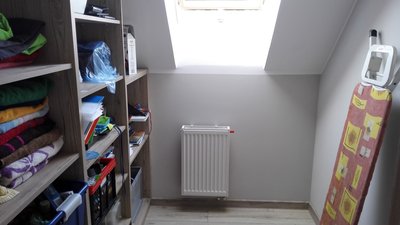 zrobiliśmy garderobę lub graciarnię jak kto woli